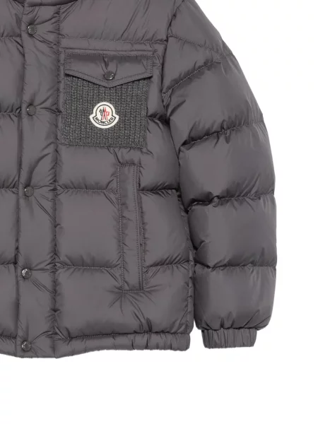 Płaszcz dziecięcy Moncler Enfant szary