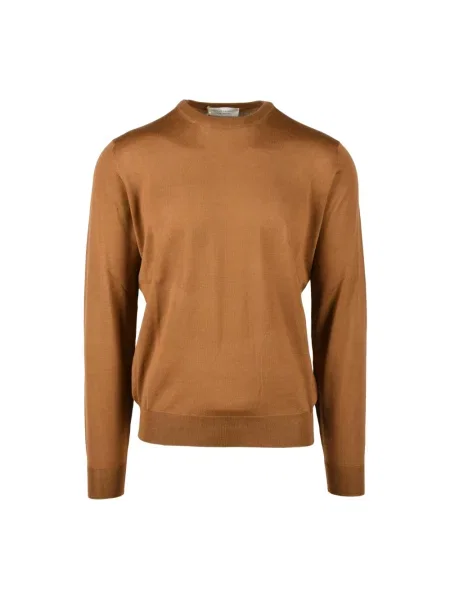 Sweter Filippo De Laurentiis brązowy