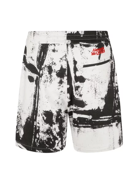 Szorty Alexander Mcqueen z nadrukiem