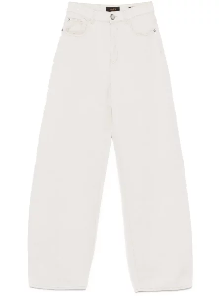 Pantaloni Moorer alb