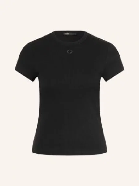 Maje Koszulka schwarz czarna