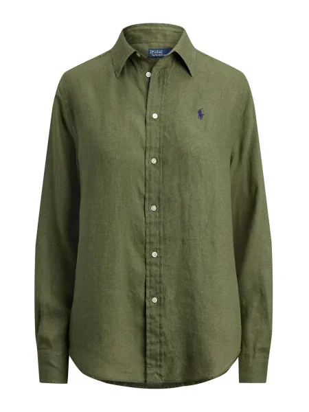 Polo Ralph Lauren Bluză CLASSIC oliv verde