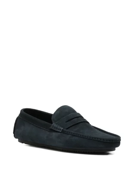 Szarvasbőr loafer Sergio Moretti Firenze kék