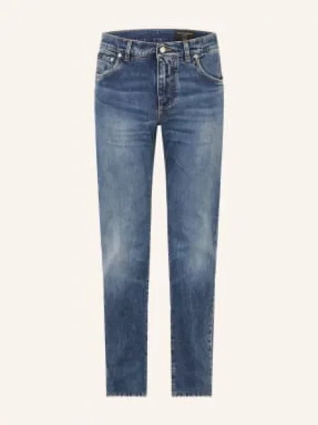 Dolce & Gabbana Jeansy O Kroju Slim Fit blau