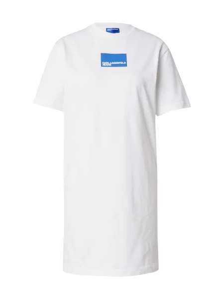 Karl Lagerfeld Jeans Rochie de zi alb