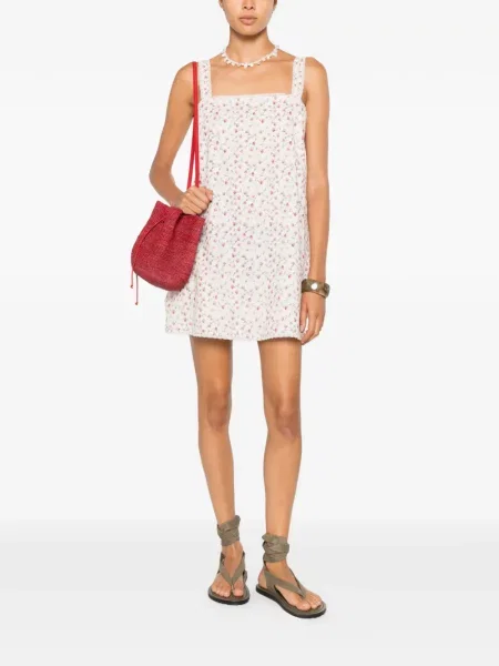 Rochie mini Posse cu model floral cu imagine