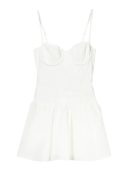 Bershka Rochie de cocktail alb