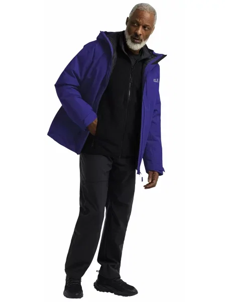 Зимова куртка Jack Wolfskin Icecape синій