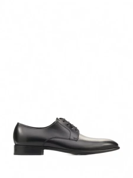Pantofi derby Lottusse din piele negru