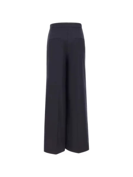 Pantaloni palazzo Gran Sasso negru