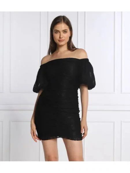 Pinko De dantelă rochie AGOSTINA negru
