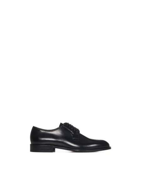 Derby Dsquared2 skórzany klasyczny czarny