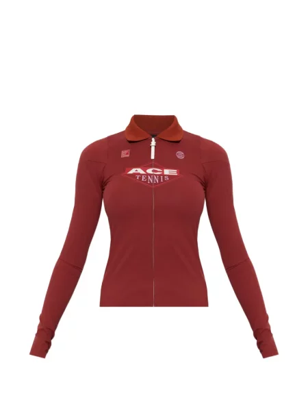 Tricou polo Lacoste stretch roșu