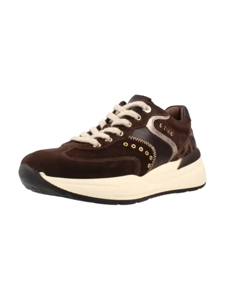 Sneakersy Nerogiardini brązowe