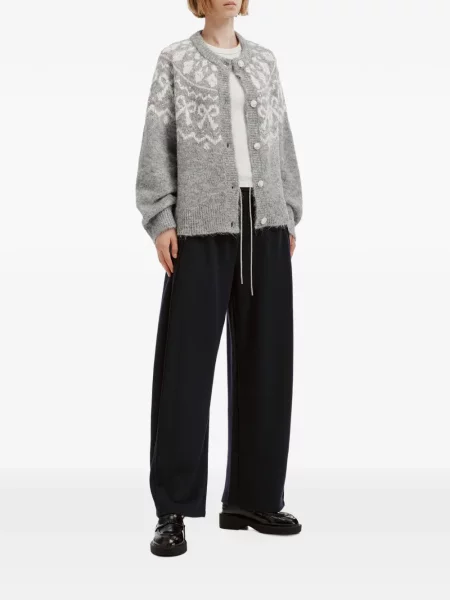 Cardigan Tout A Coup cu funde gri