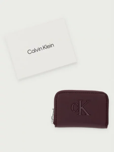 Calvin Klein Pénztárcák BOLD borvörös lila