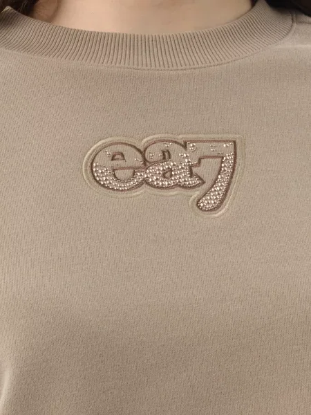 Футболка Ea7 Emporio Armani бежевая