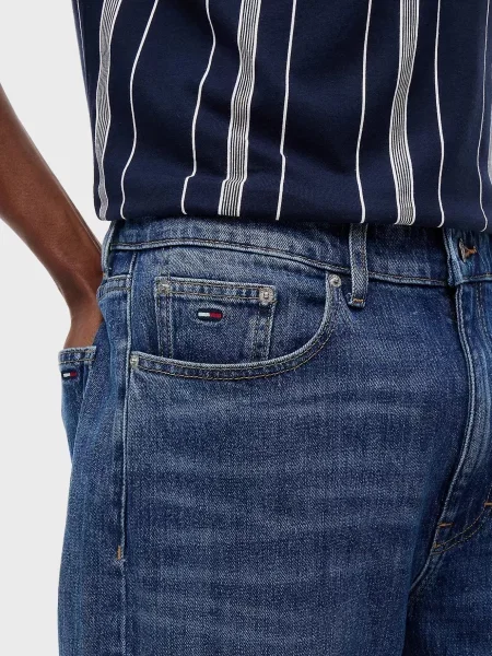 Зауженные джинсы Tommy Jeans синий