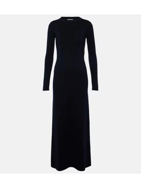 Maksi sukienka maxi Fforme garniturowa niebieska