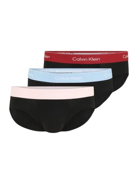 Calvin Klein Underwear Spodnje hlačke svetlo modra / roza / rdeča črna