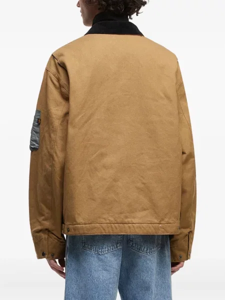 Geacă Alpha Industries cu broderie cu buzunare la mânecă