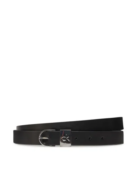 Calvin Klein Дамски Ck Loop Rnd Buckle черен