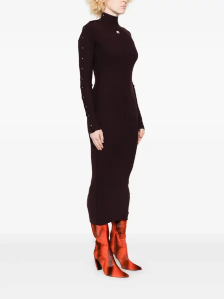 Rochie Courreges de costum violet