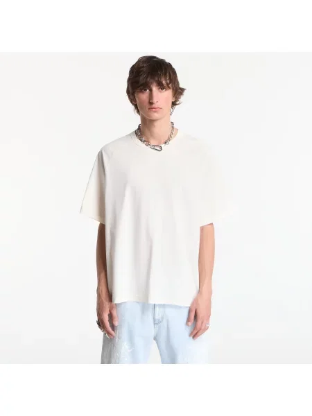 Tricou Boxy Short Sleeve T-Shirt Chalk White M alb