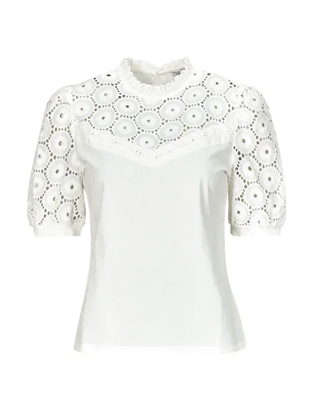 Bluză Morgan din dantelă alb