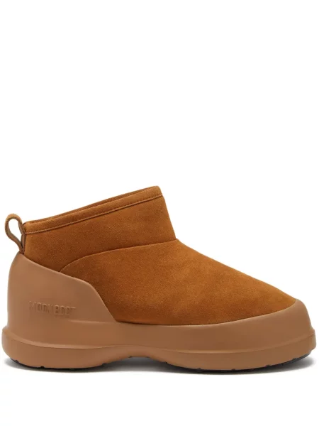 Botine Moon Boot cu imagine maro