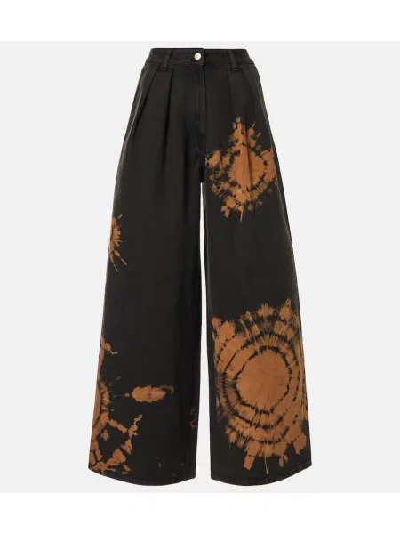 Pantaloni Alanui cu imagine negru