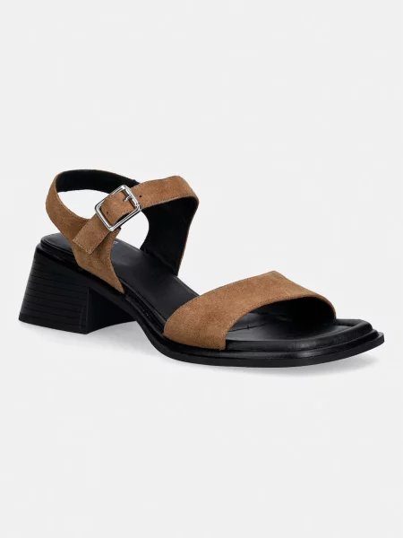 Vagabond Shoemakers sandale din piele întoarsă INES maro