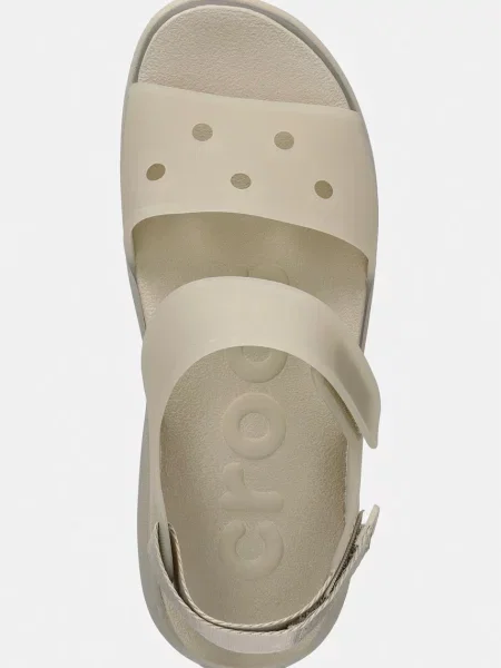 Босоножки Crocs на платформе с ремешками
