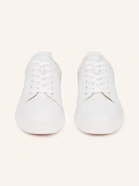 Christian Louboutin Tenisky Louis Junior bílá