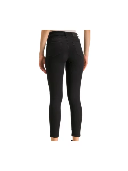 Jeansy skinny Levi's 721 czarne