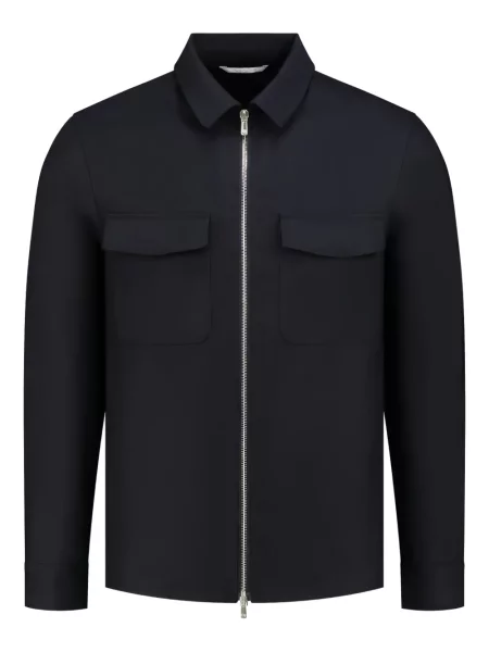 Košilová bunda Marco Pescarolo modrá