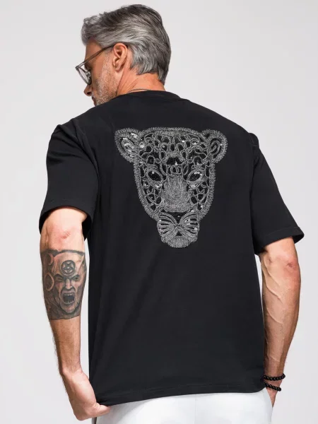 Tricou Ombre negru