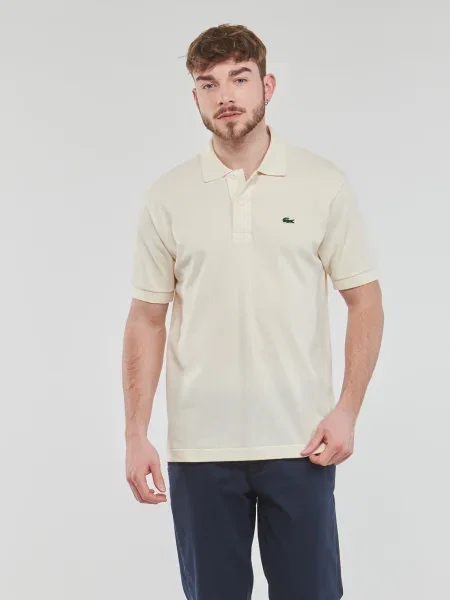 Polo Lacoste alb