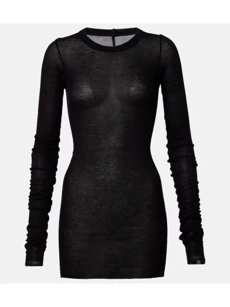 Top Rick Owens tricotate negru