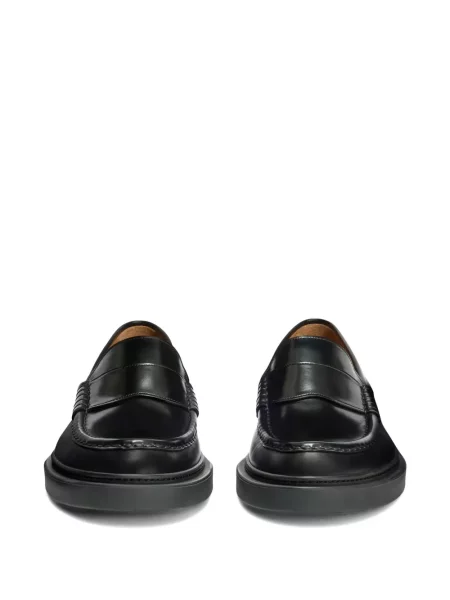 Pantofi loafer Jil Sander din piele negru