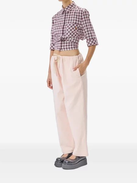 Pantaloni Moschino Jeans roz