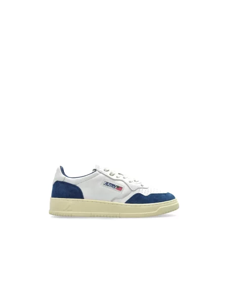 Sneakersy Autry zamszowe białe