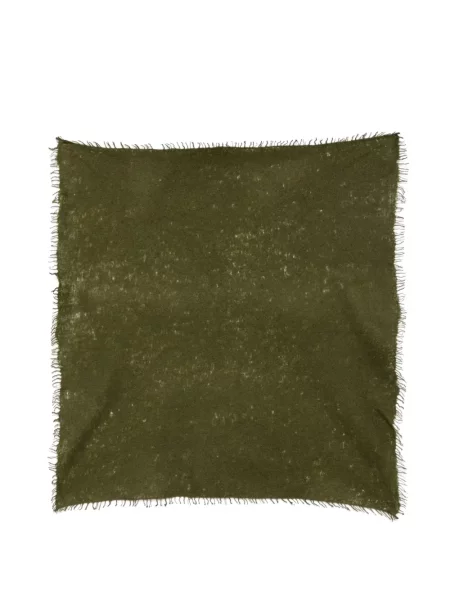 Fular Mouleta cu franjuri verde
