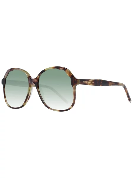 Okulary przeciwsłoneczne Scotch & Soda brązowe