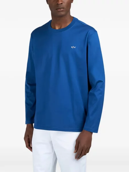 Tricou Paul & Shark albastru
