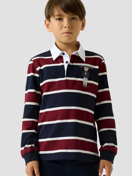 Детское поло Guess синее