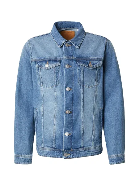 JACK & JONES Prehodna jakna moder denim