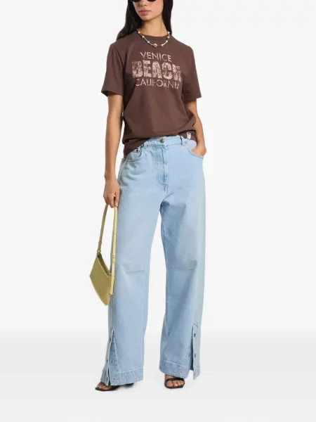 Tricou Palm Angels maro