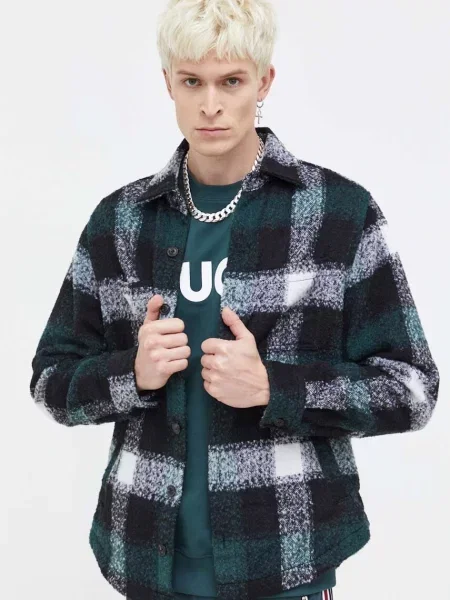 Яке тип риза с вълна HUGO преходен модел