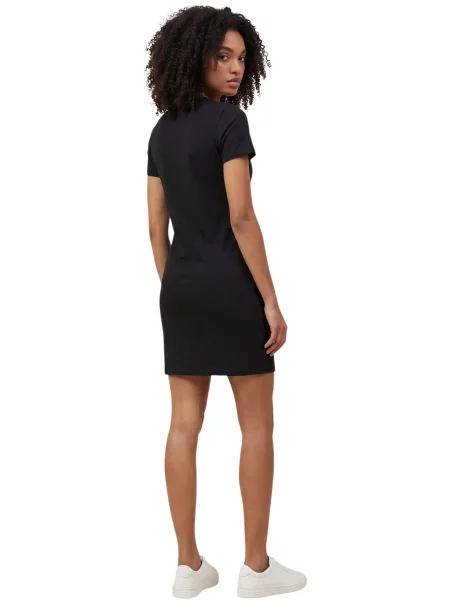 Rochie din denim Calvin Klein Jeans negru